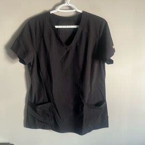 scrubletics medium scrub top two pocket